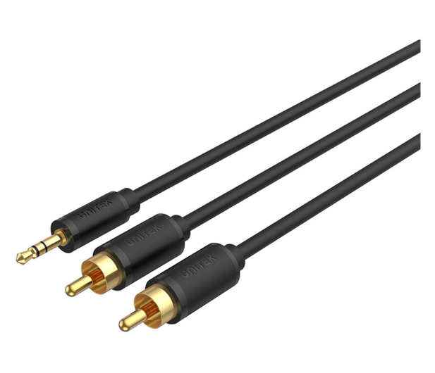 Unitek Kabel audio mini jack 3,5 mm na 2× RCA 20m - 1614651 - zdjęcie 2